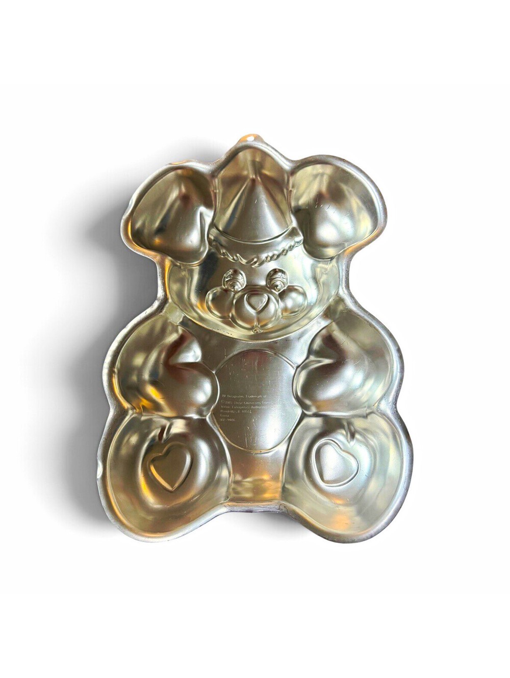 Wilton Teddy Bear Aluminum Cake Pan, 2-Layer Mix, 13x11in, 2105-9406